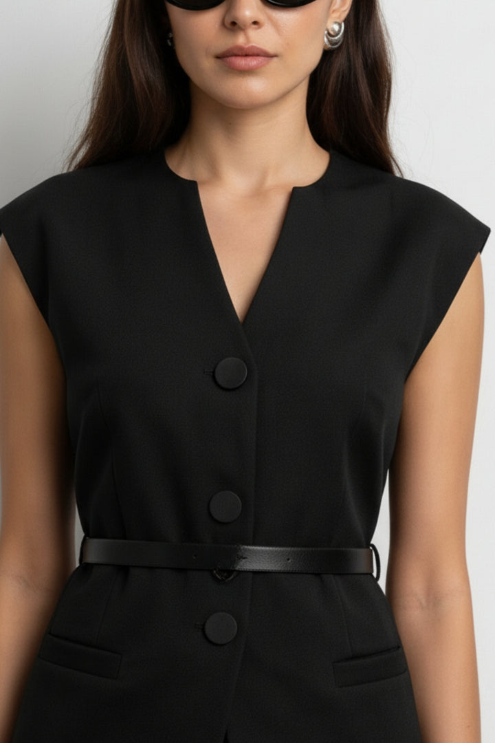 Black Magic Waistcoat Skirt Co-ord Set