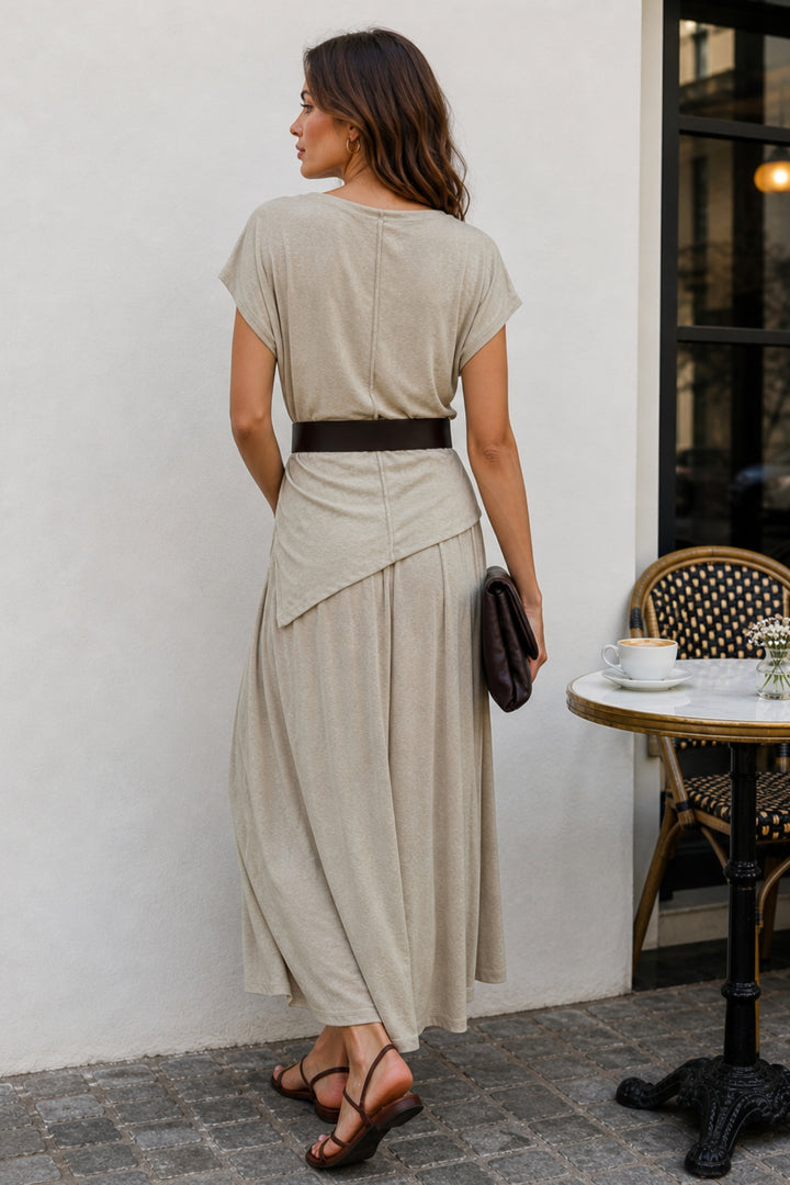 Celeste Oat Drape Co-ord