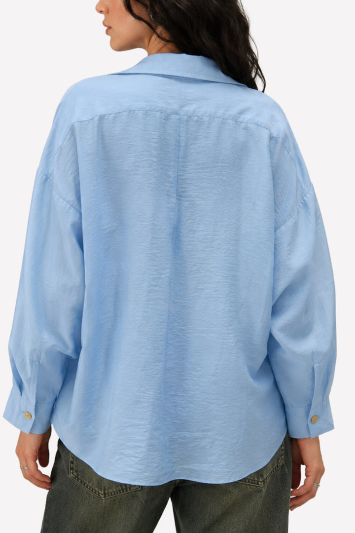 Sky Dove Buckle Shirt