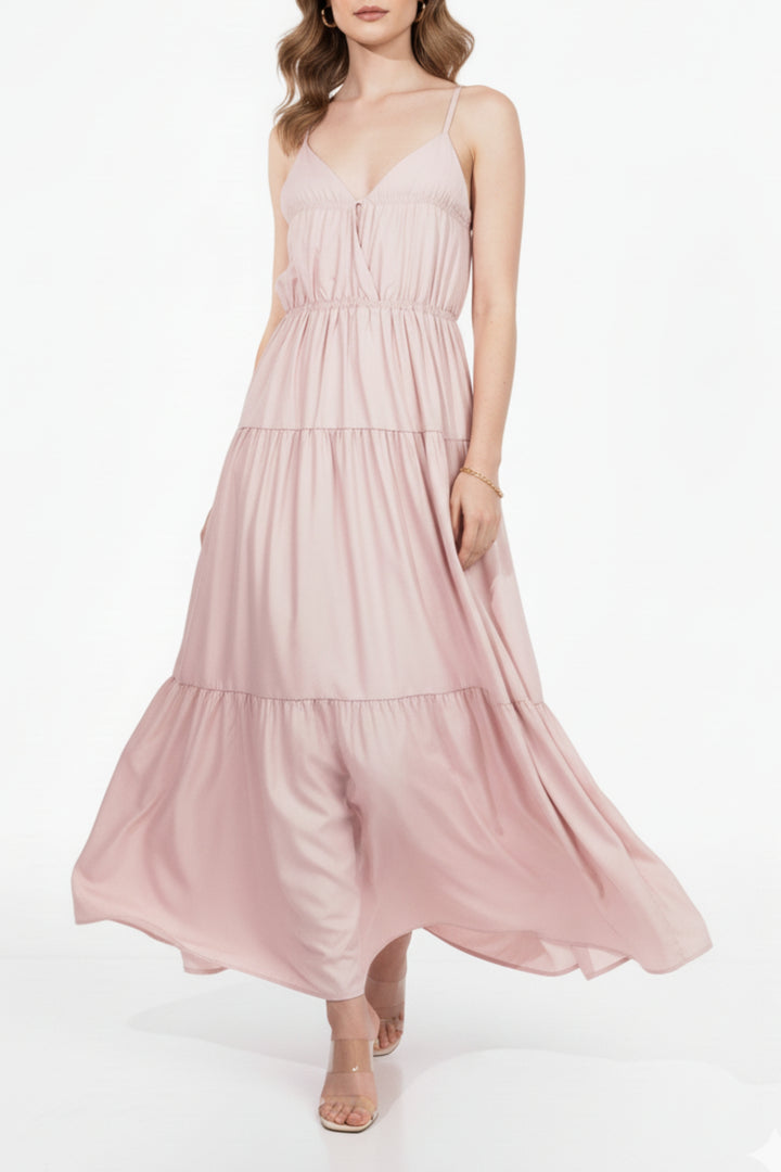 Strawberry Tiered Dress