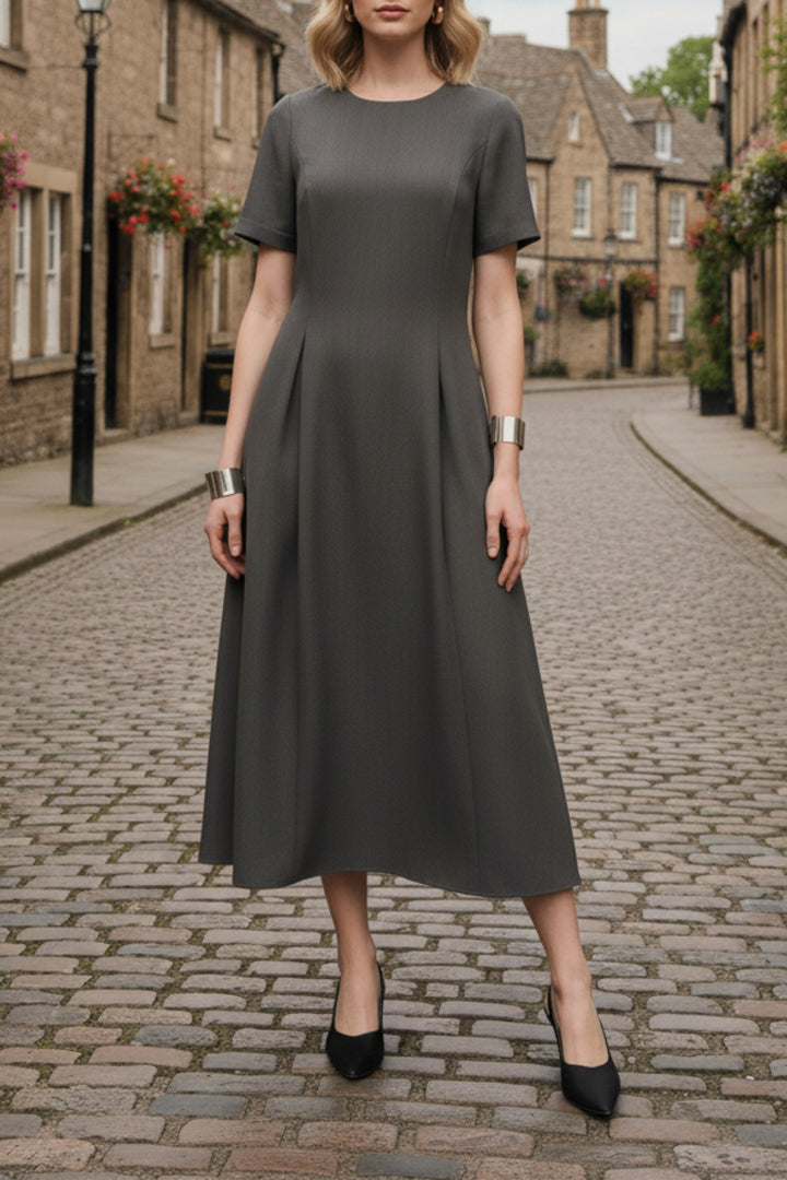 Seal Grey Maxi Dress