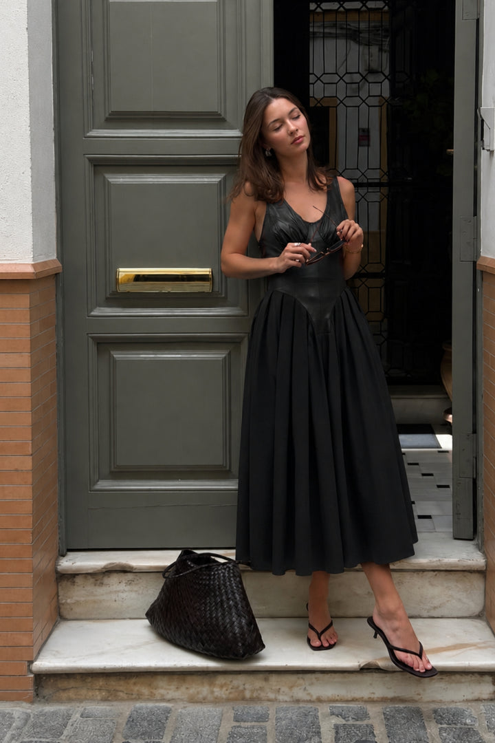 The Harley Flare Corset Dress