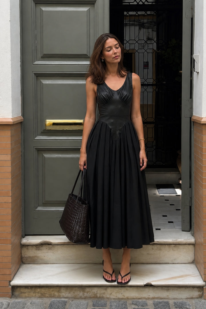 The Harley Flare Corset Dress