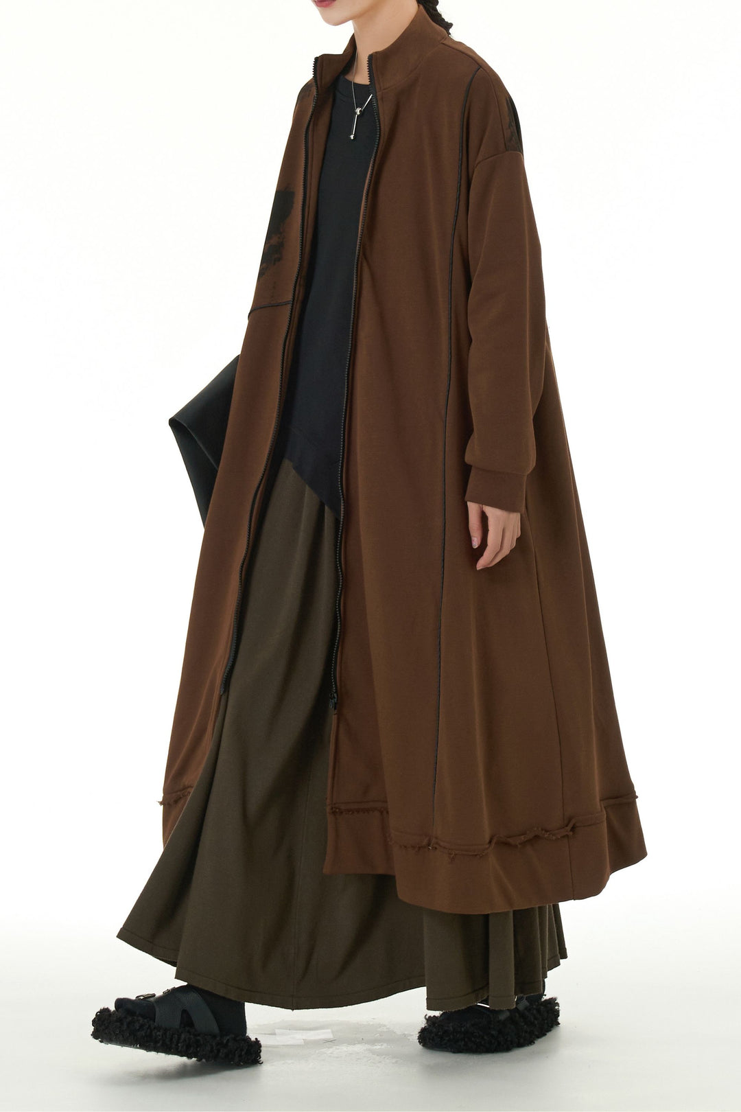 Espresso Eclipse Trench Coat