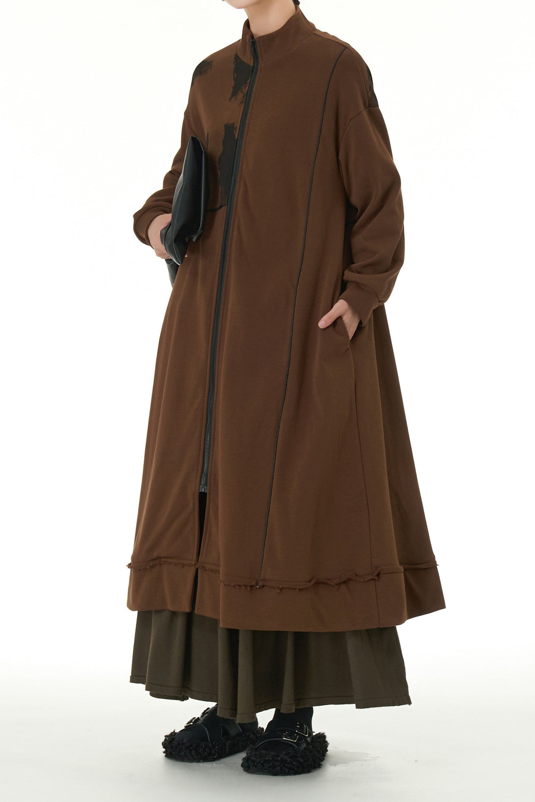 Espresso Eclipse Trench Coat