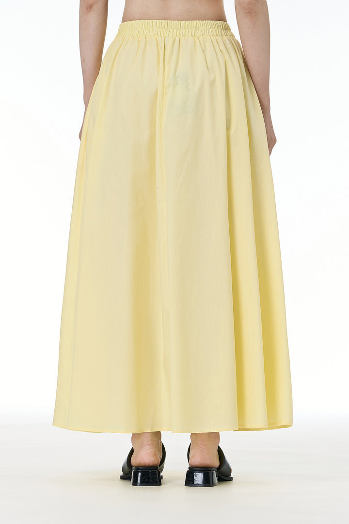 Astrid Yellow Floral Skirt Coord Set