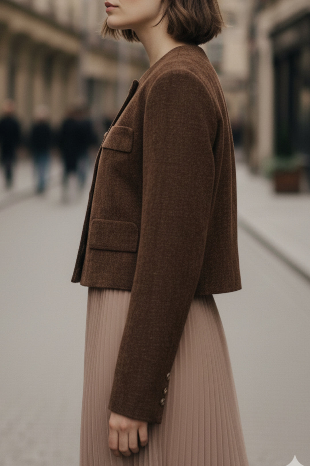 Velvet Bronze Blazer