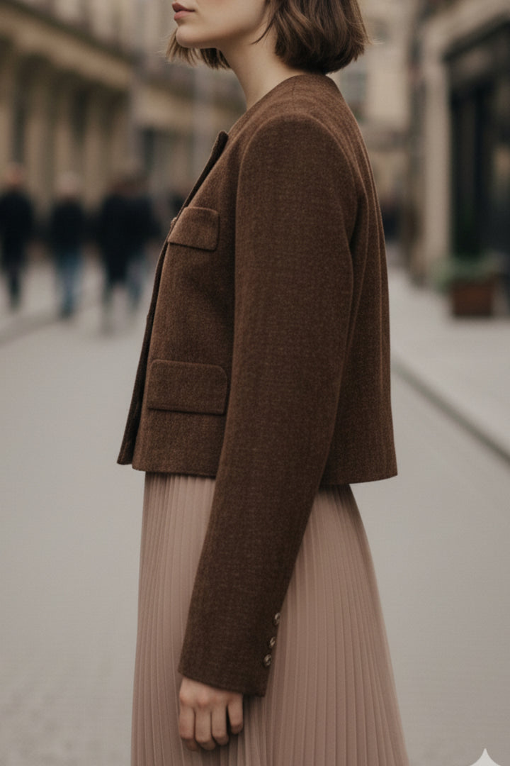 Velvet Bronze Blazer