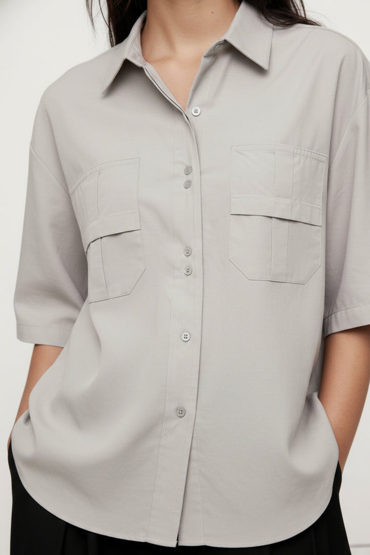 Neutral Shade Summer Shirt
