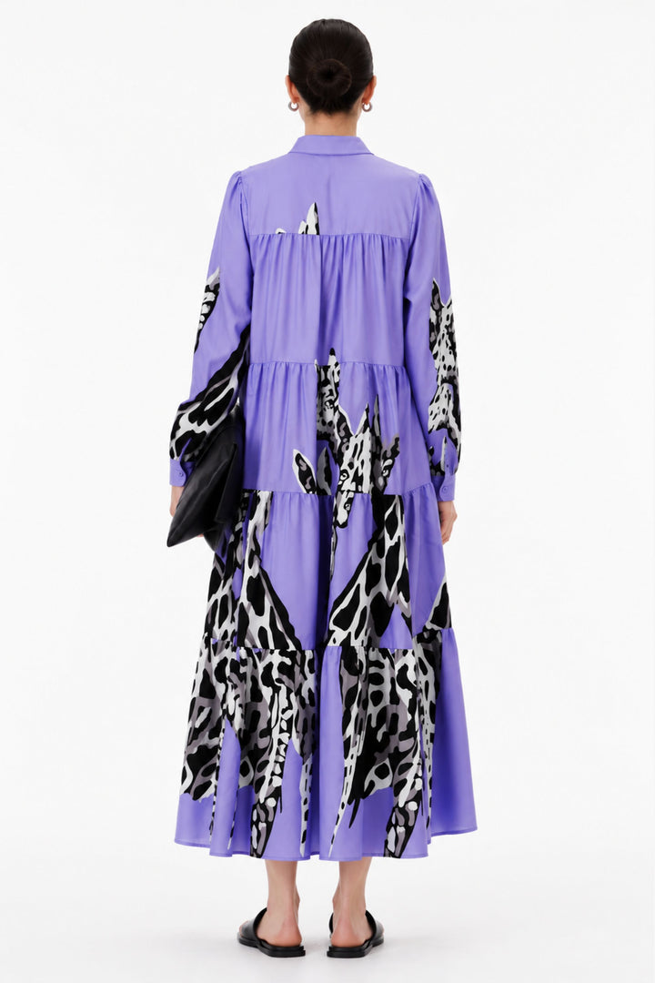 Elegant safari inspired dress for women