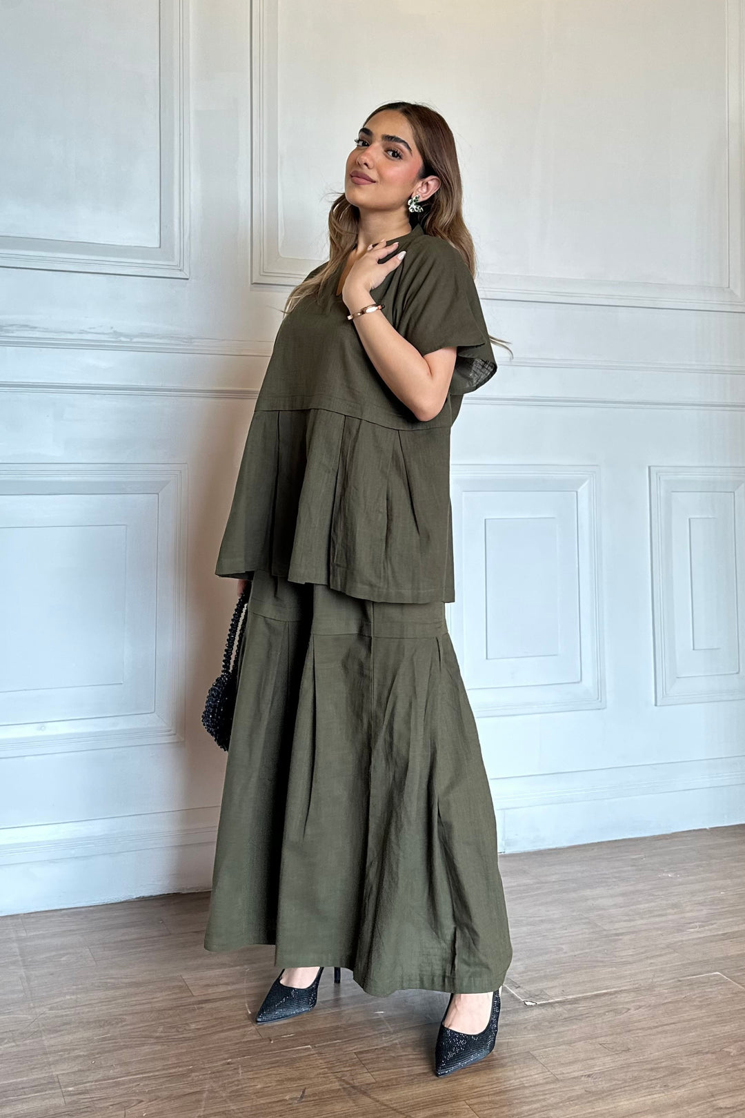 Chic green coord sets for casual wear