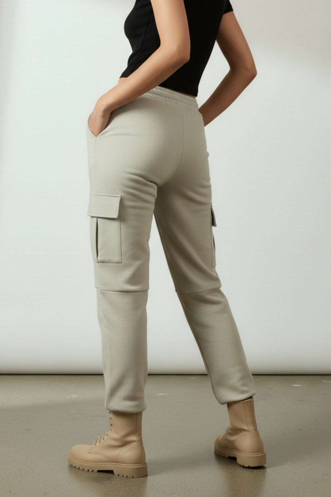 Soft Sage Utility Cargos