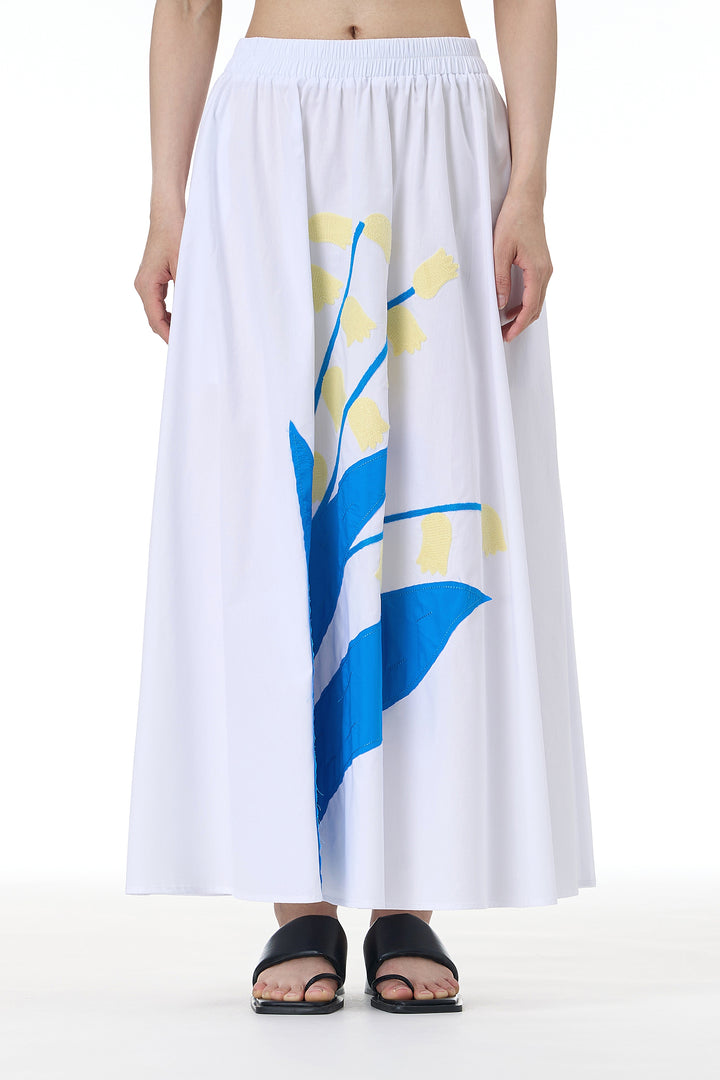 Jasmine White Floral Skirt Co-ord Set