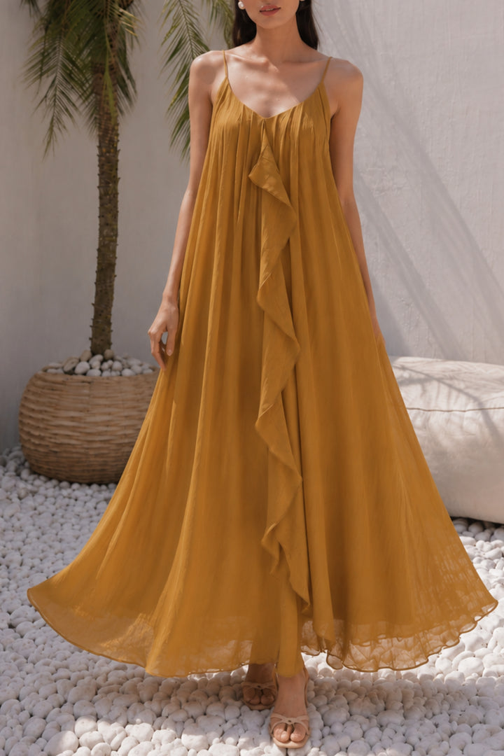 Honeyfall Ruffle Dress