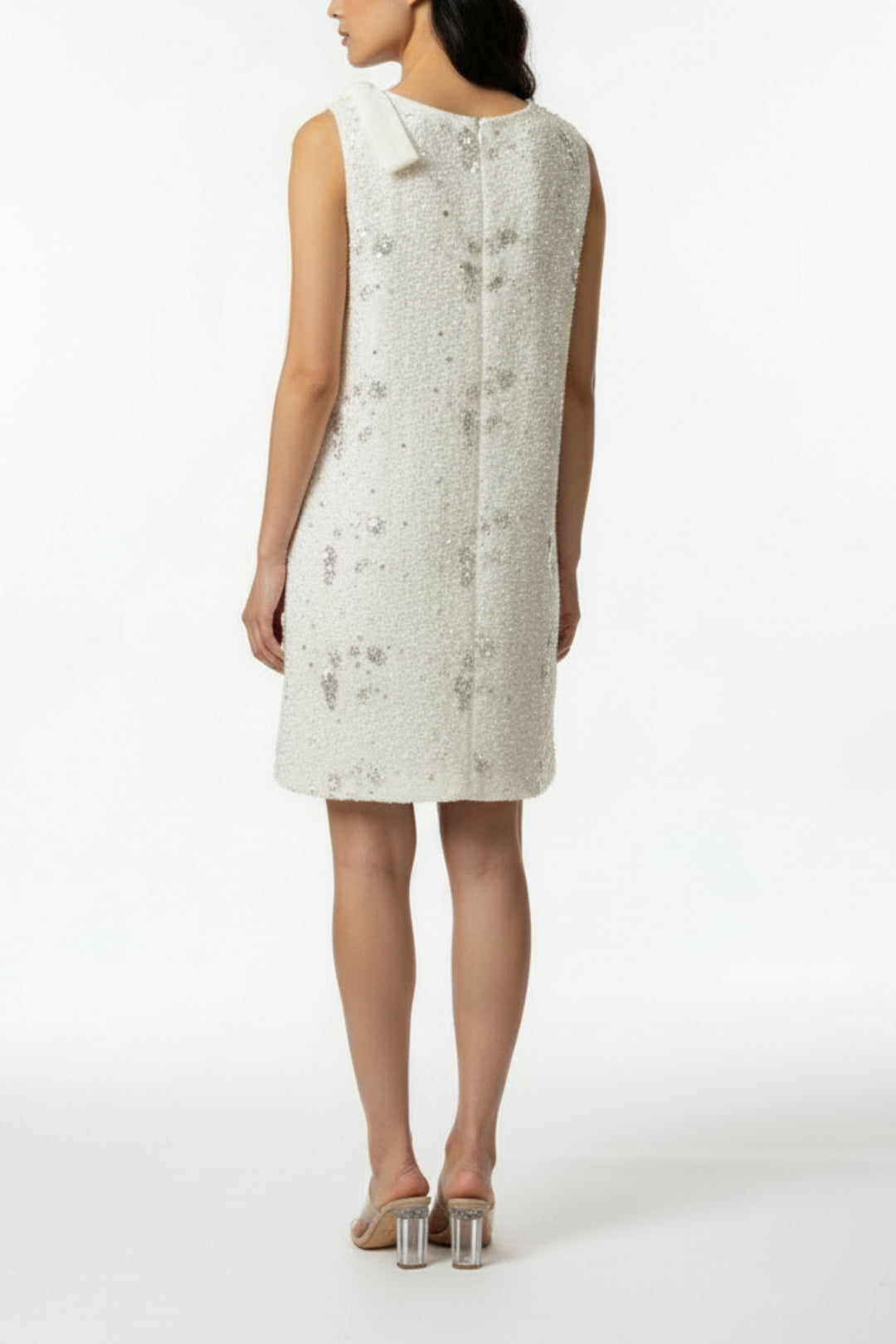 Ivory Serenity Embellished Dress