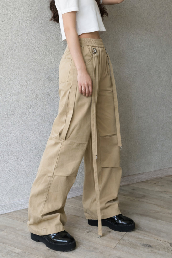Buttercream Cargo Pants