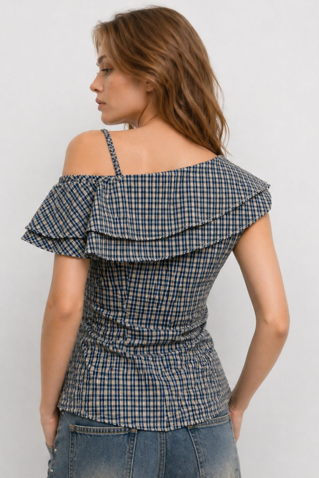 Gingham Muse Top