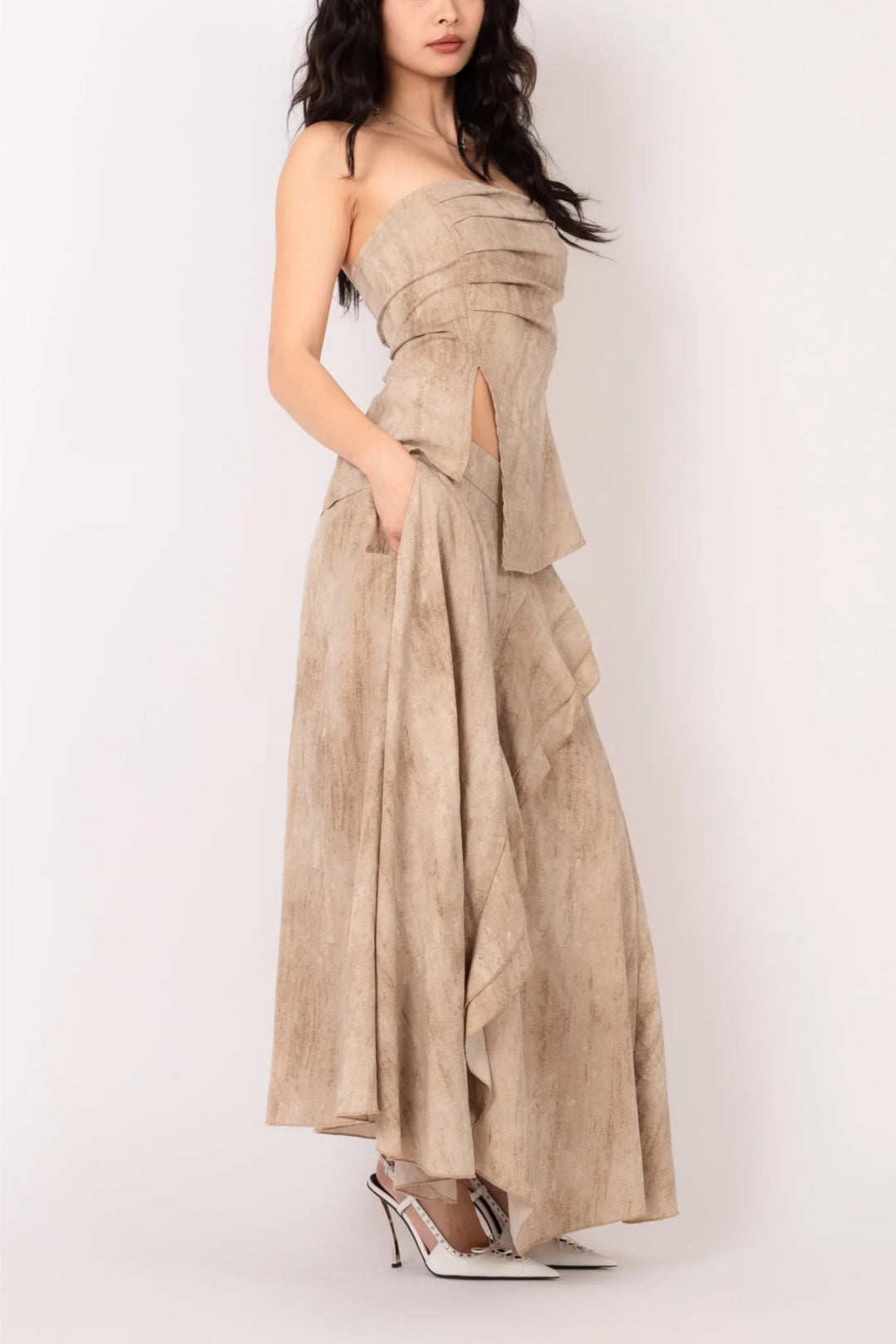 Buttercup Bandeau Top & Skirt Co-ord Set