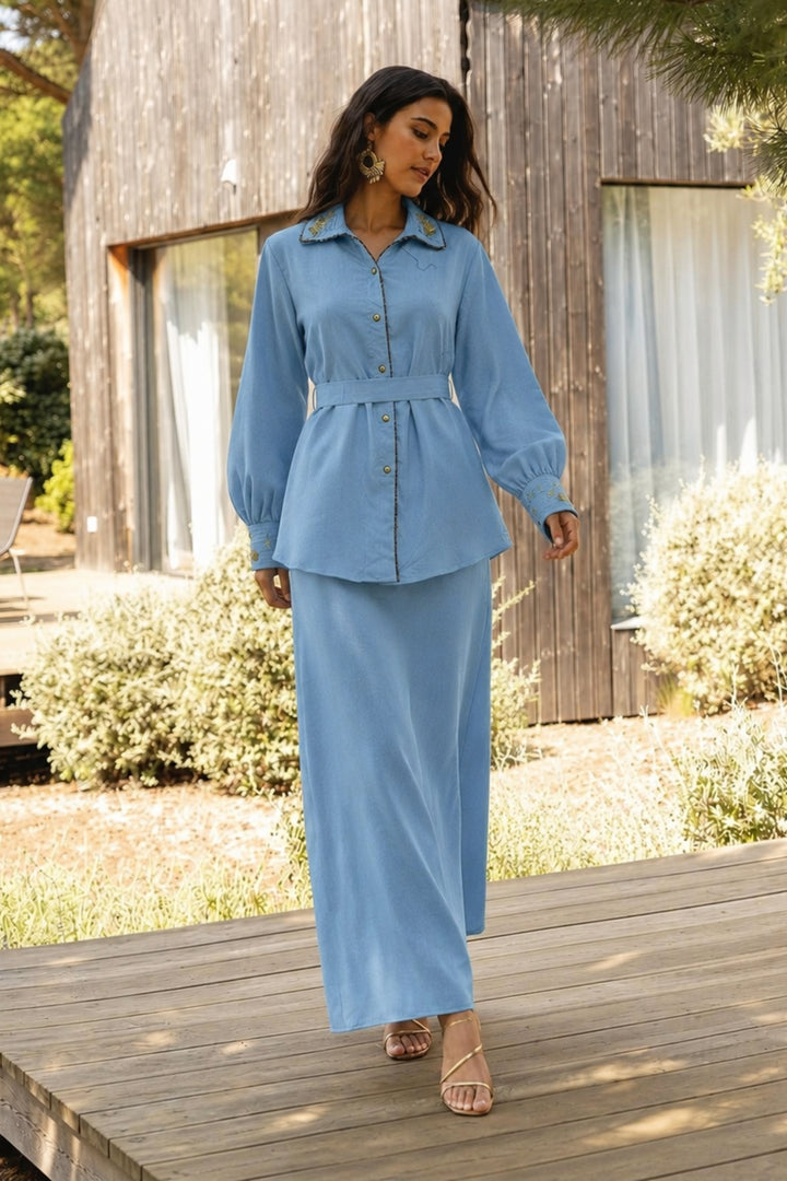 Bluebell Embellished Co-ord