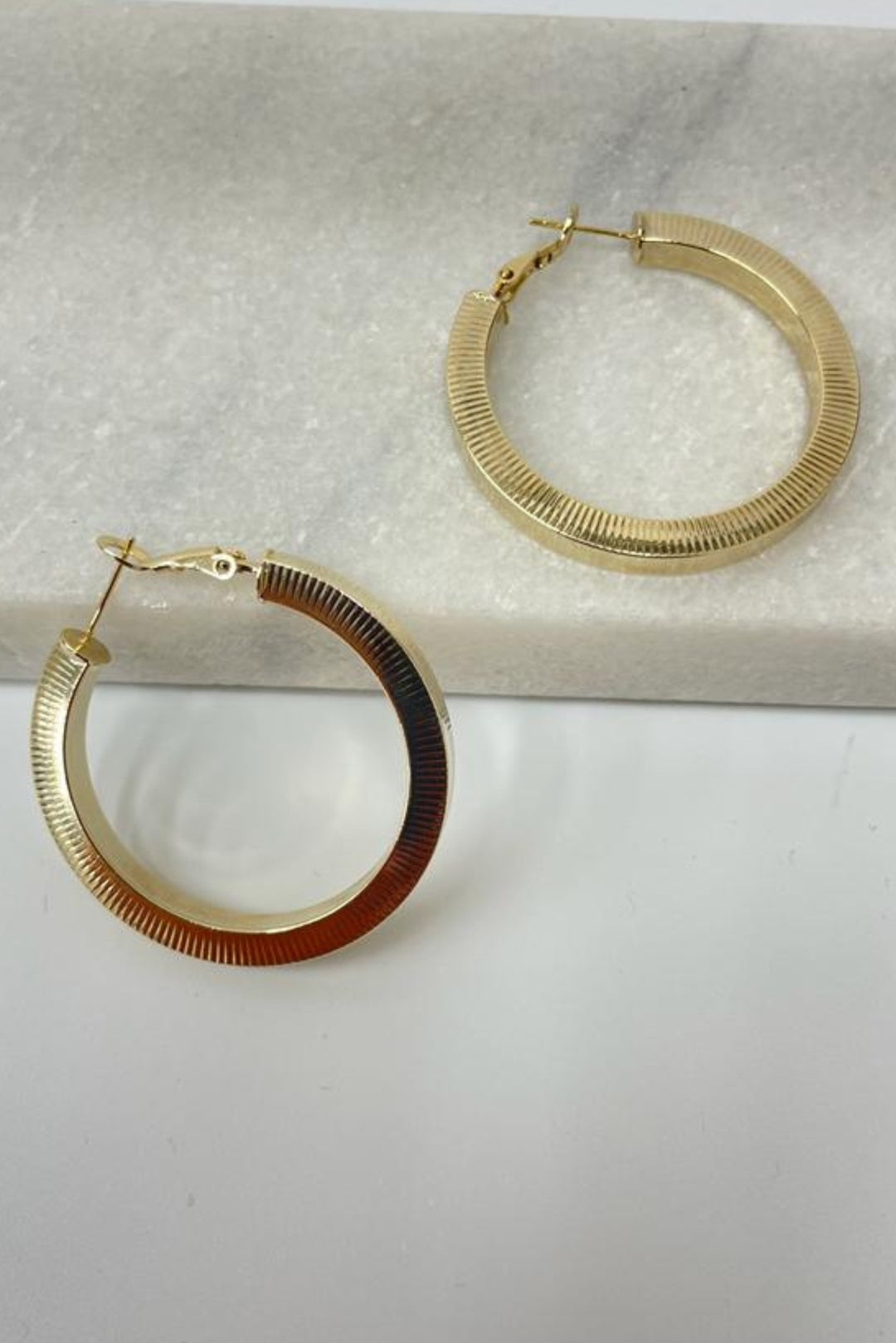 Aurora Circle Hoop Earrings