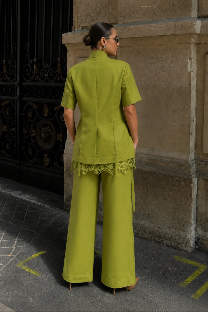 Matcha Hemp Linen Co-ord