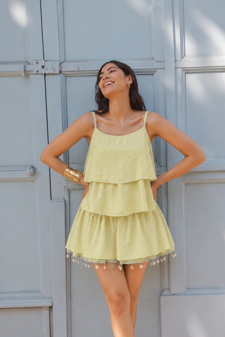 Limoncello Tiered Co-ord