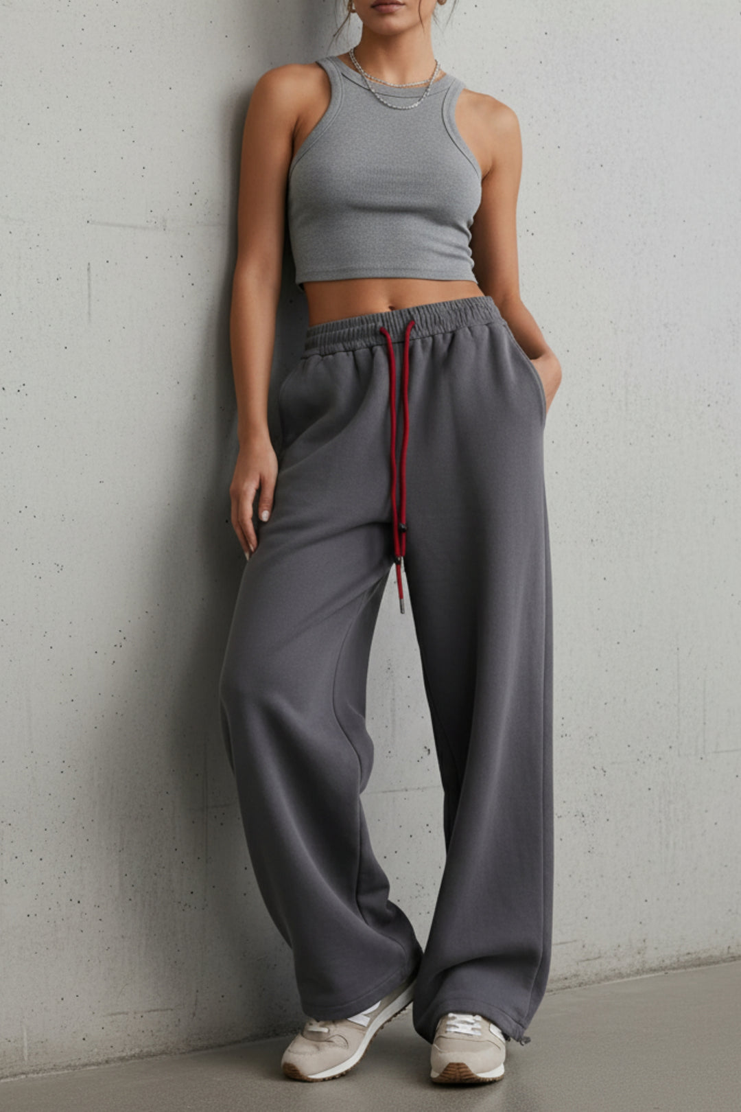 Ash Grey Flow Joggers