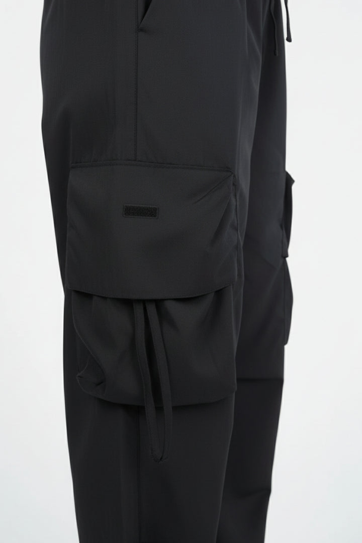 Shadow Black Comfy Cargos