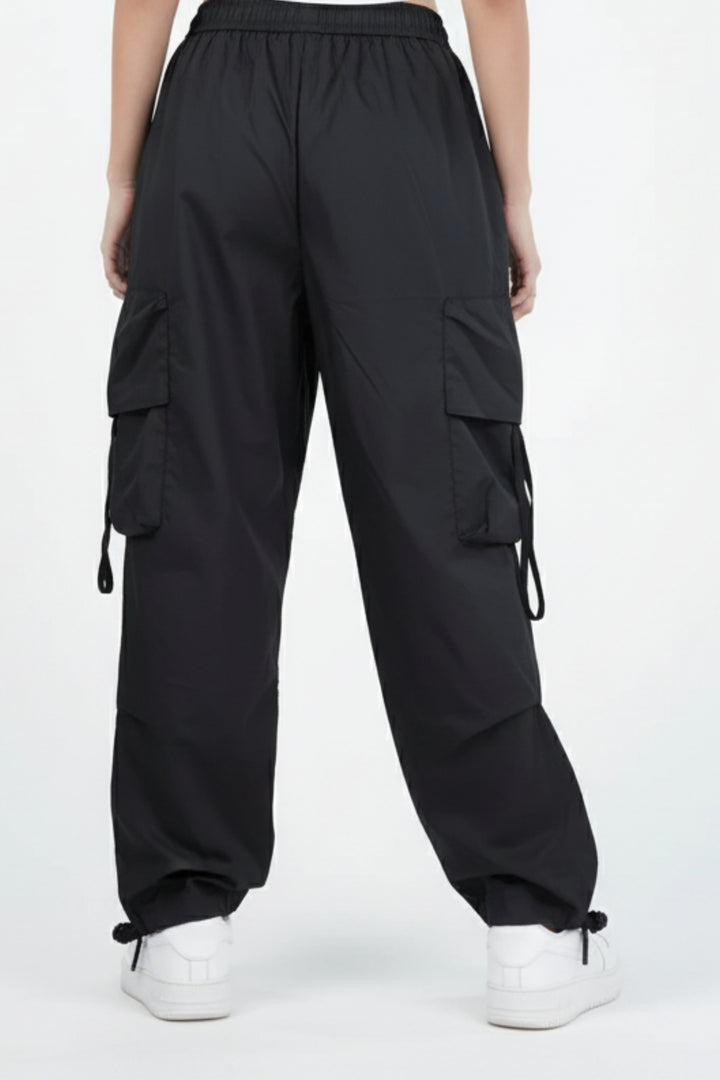 Shadow Black Comfy Cargos