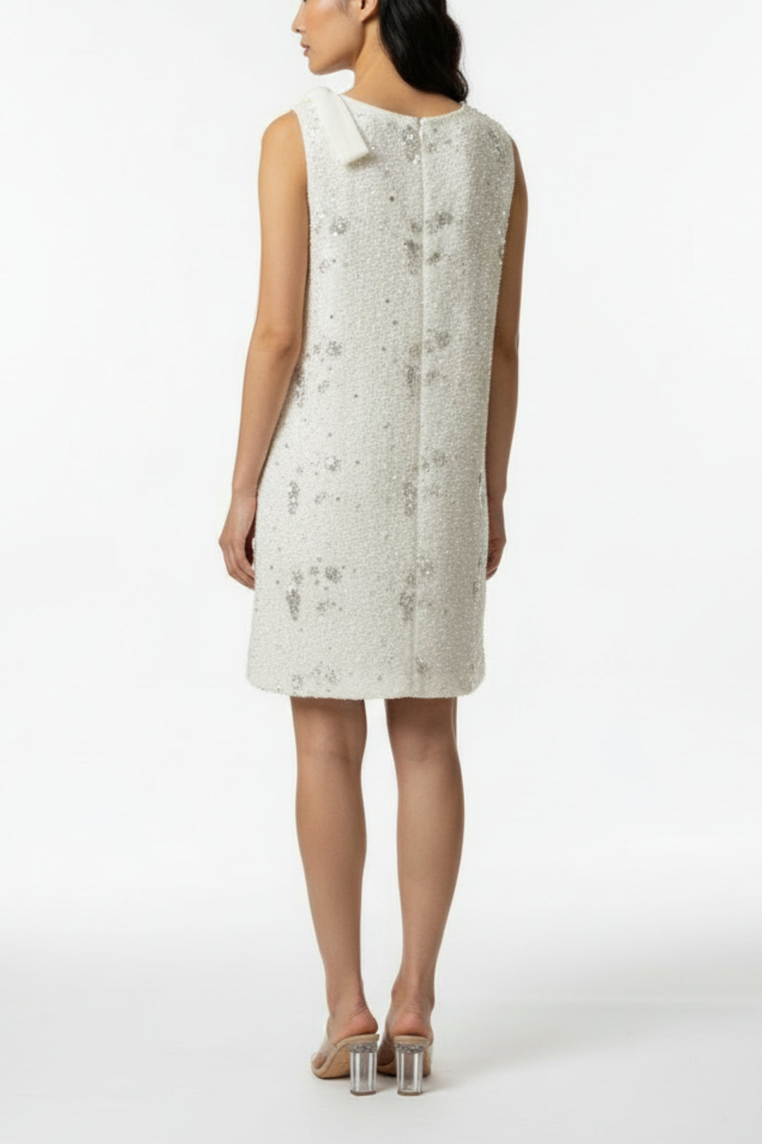 Ivory Serenity Embellished Dress
