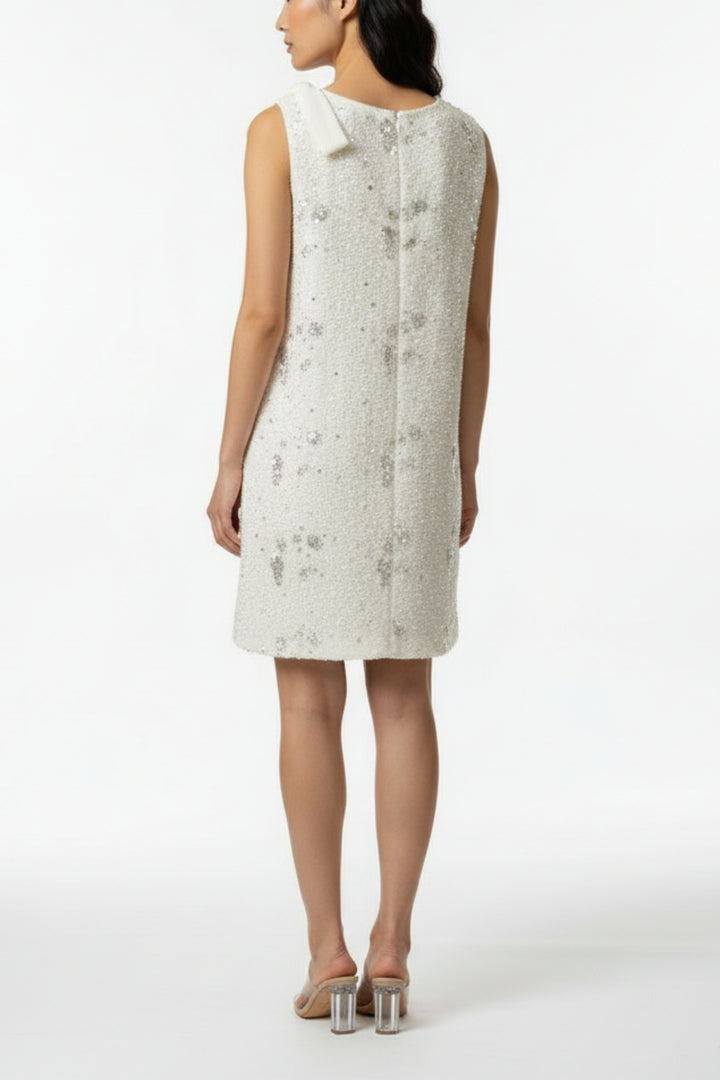 Ivory Serenity Embellished Dress