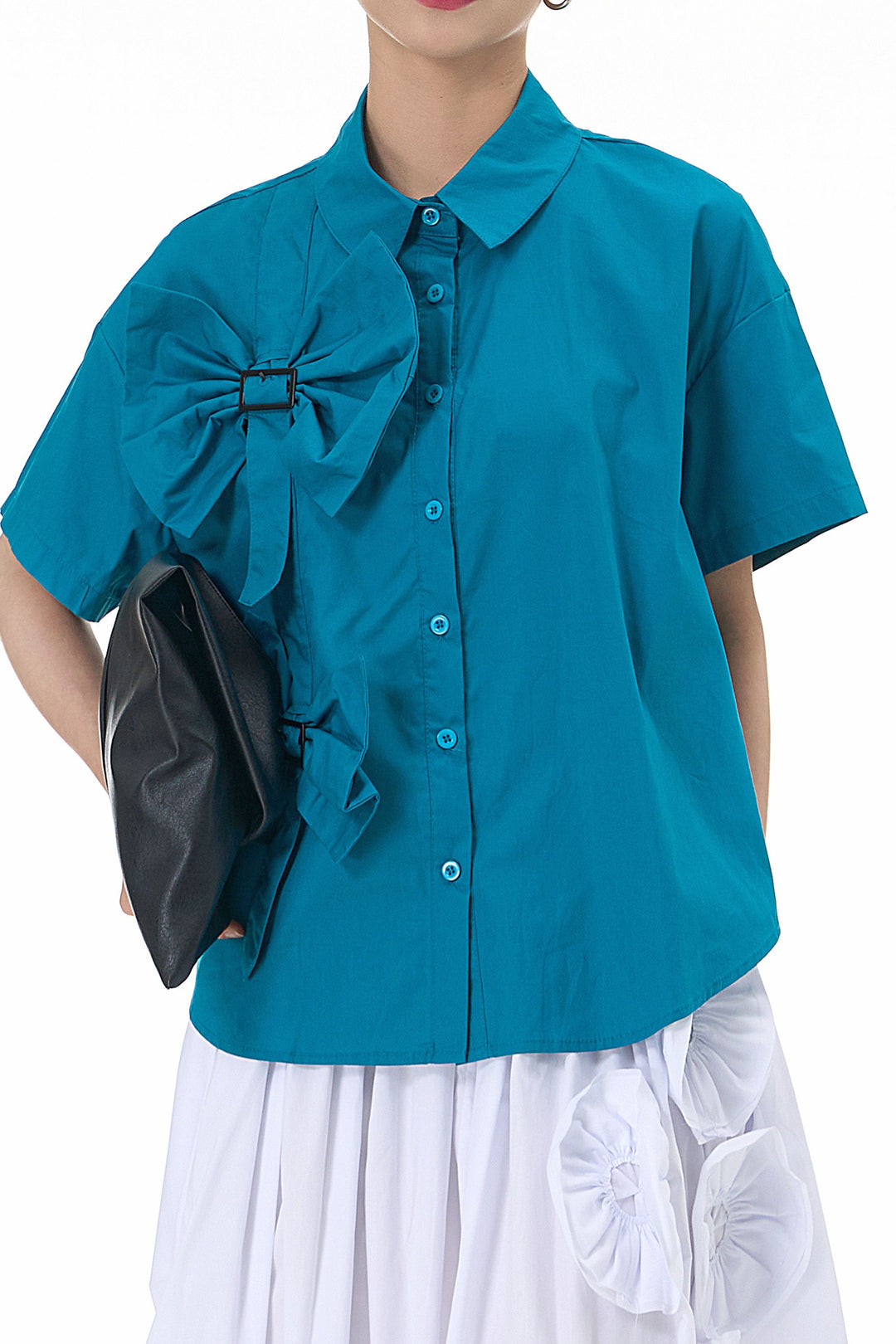 Stylish collared cotton shirt for parties