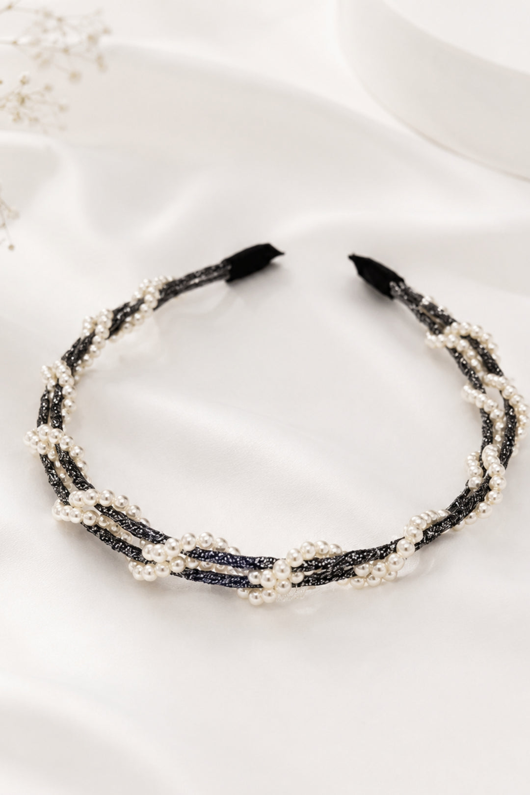 Celeste Pearl Twist Headband