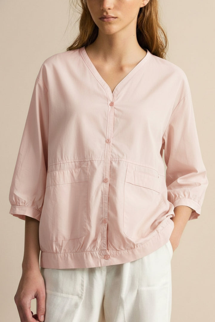 Dreamy Rose Oversized Shirt