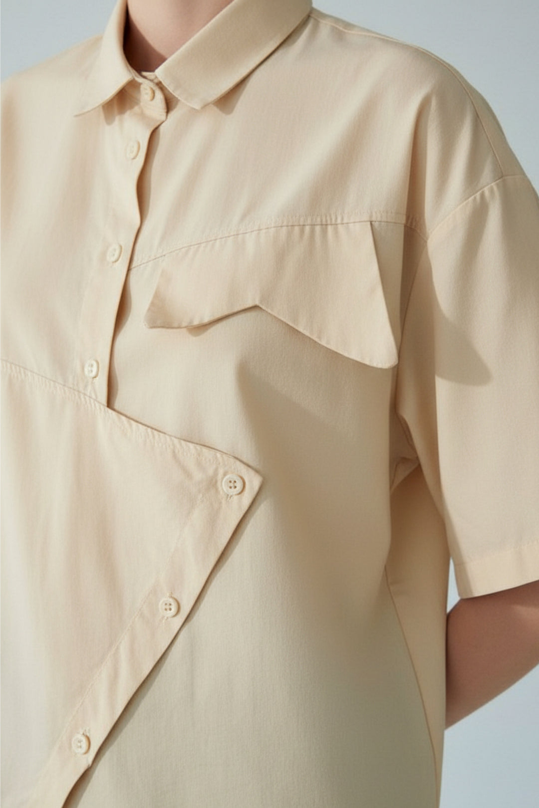 Vanilla Essence Oversized Shirt