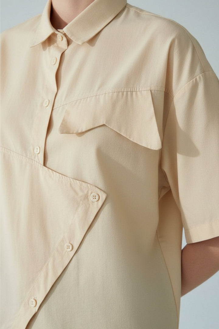 Vanilla Essence Oversized Shirt