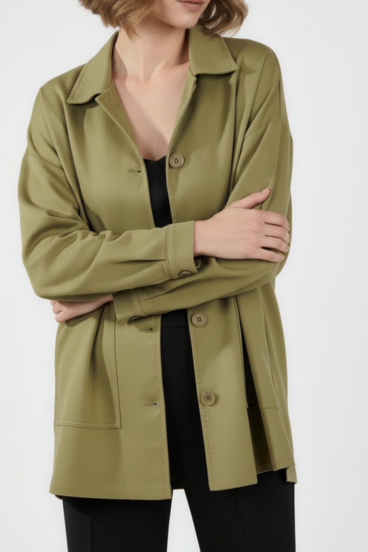 Willow Green Oversized Jacket