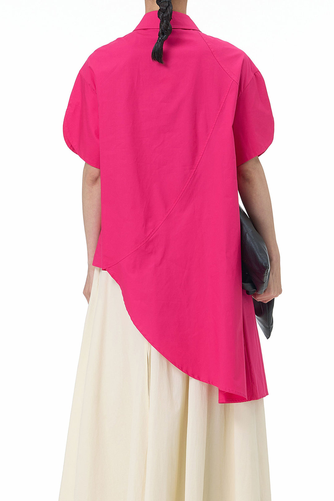 Felicity Pink Asymmetric Shirt
