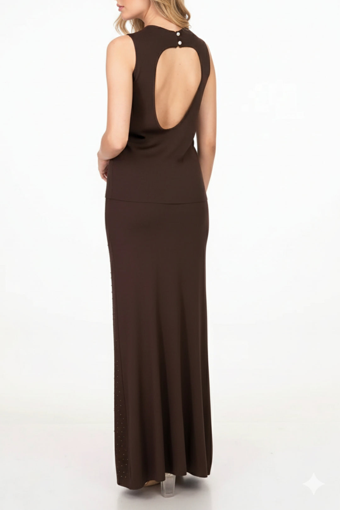 Cocoa Sparkle Skirt Co-ord Set