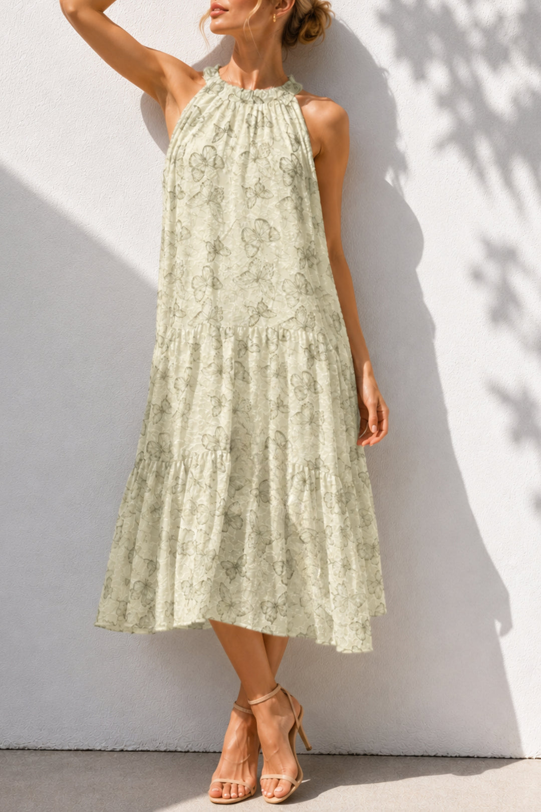 Papillon Ivory Butterfly Dress