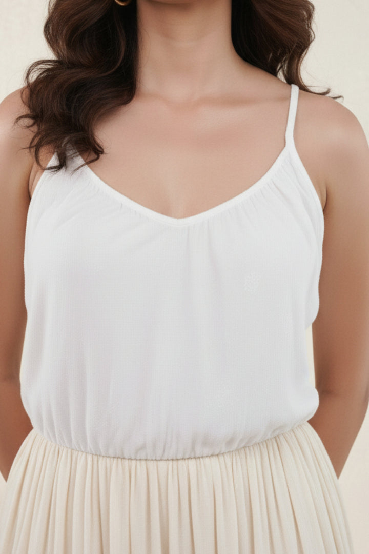 Tiered Cotton Maxi Dress