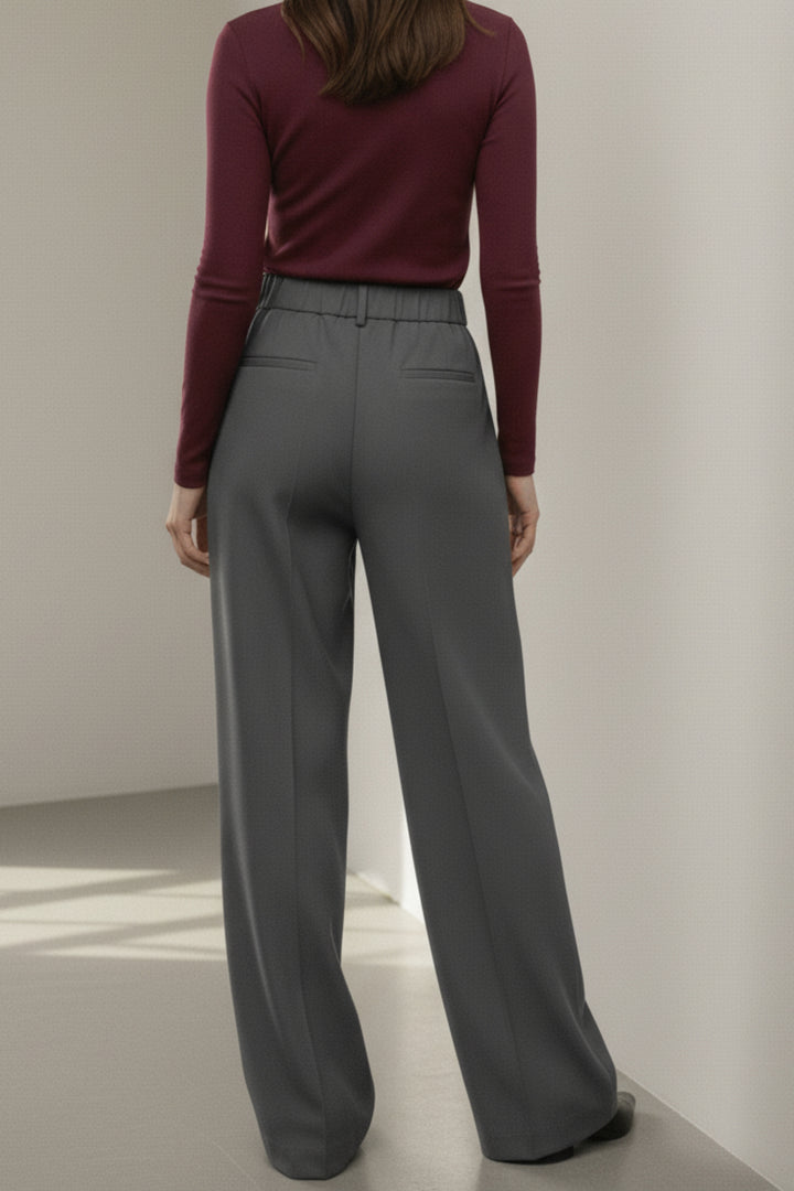 Urban Slate Wide Leg Trouser