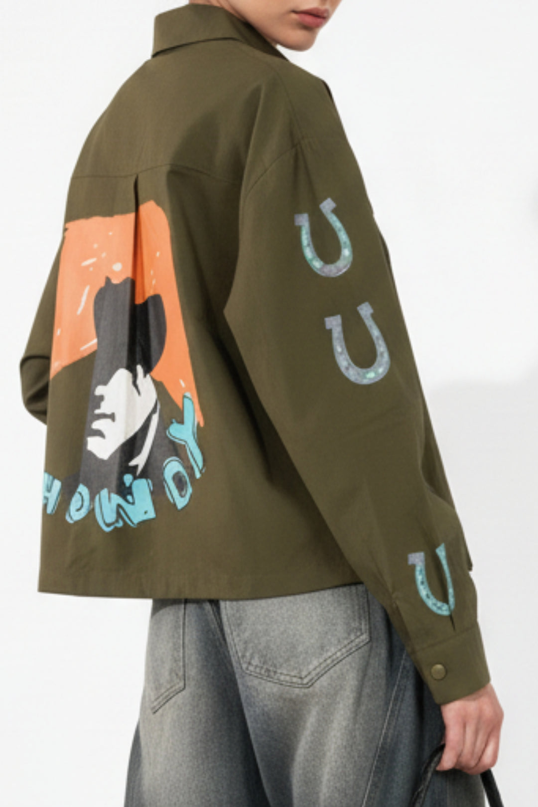 Martini Olive Printed Shirt