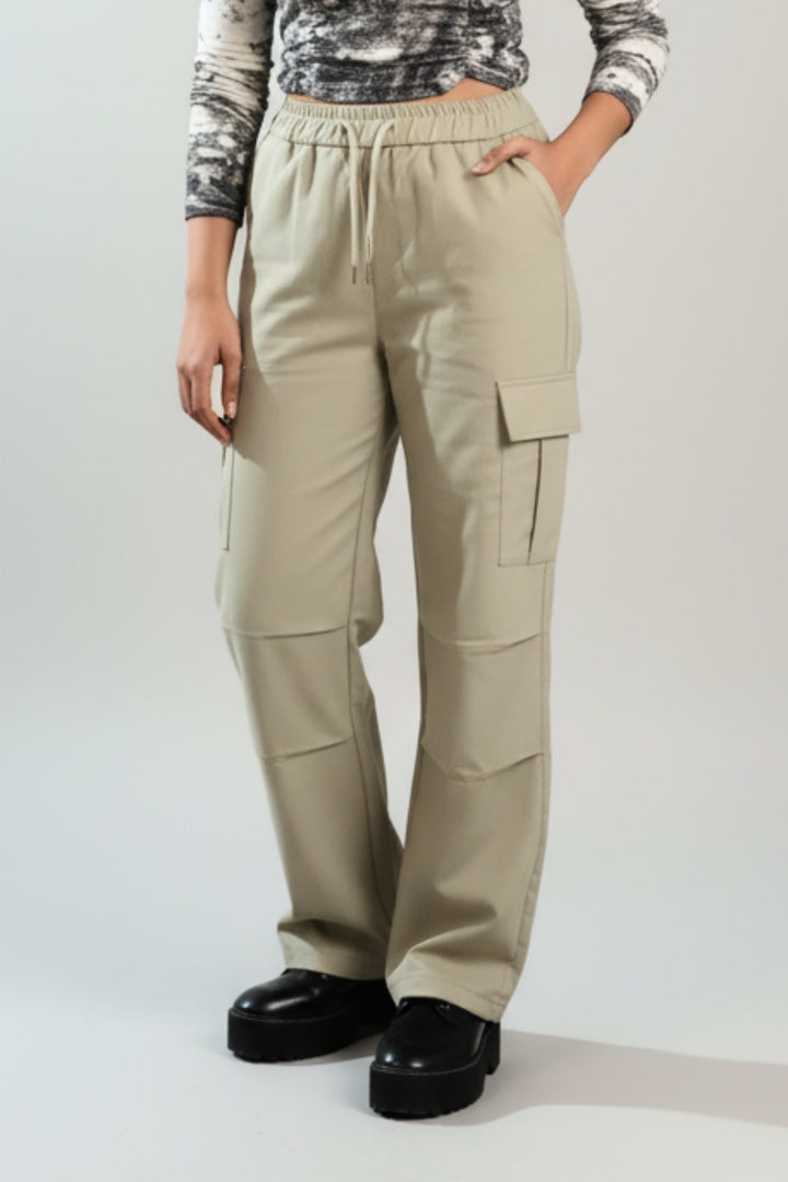 Soft Sage Utility Cargos