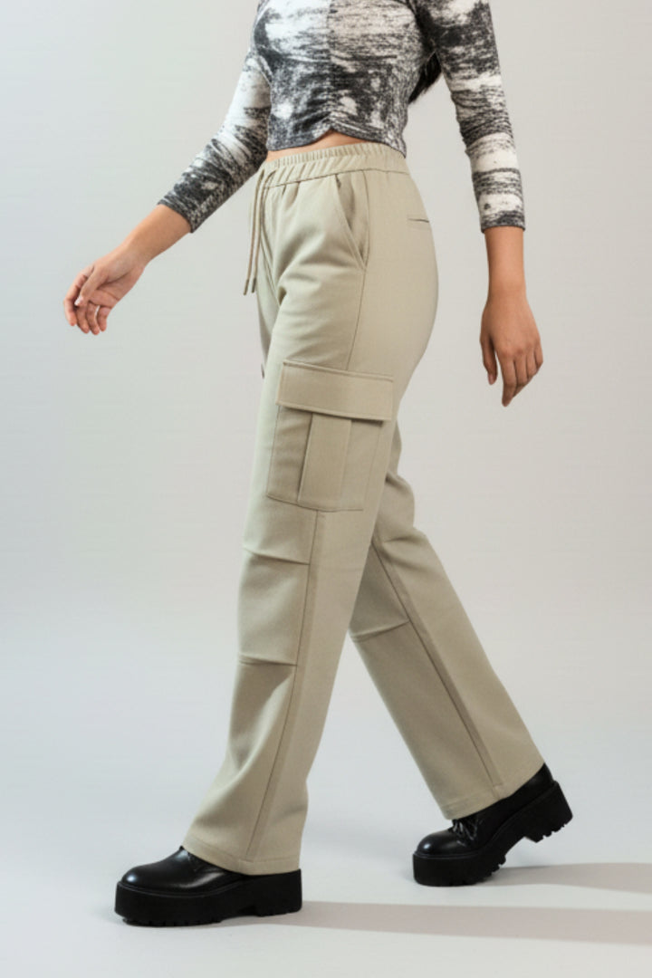 Soft Sage Utility Cargos