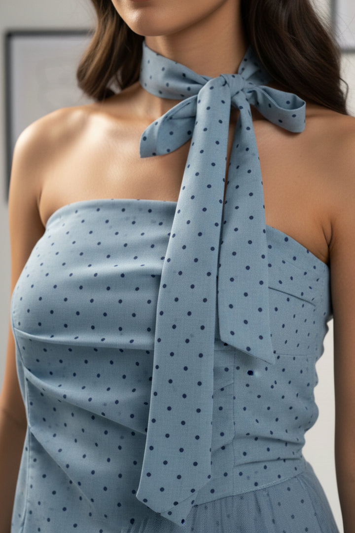 Shades of Sea Ruffle Co-ord set