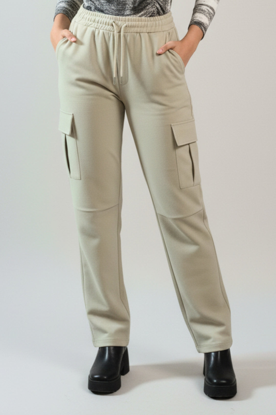 Soft Sage Utility Cargos