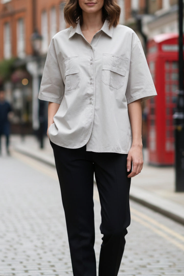 Neutral Shade Summer Shirt