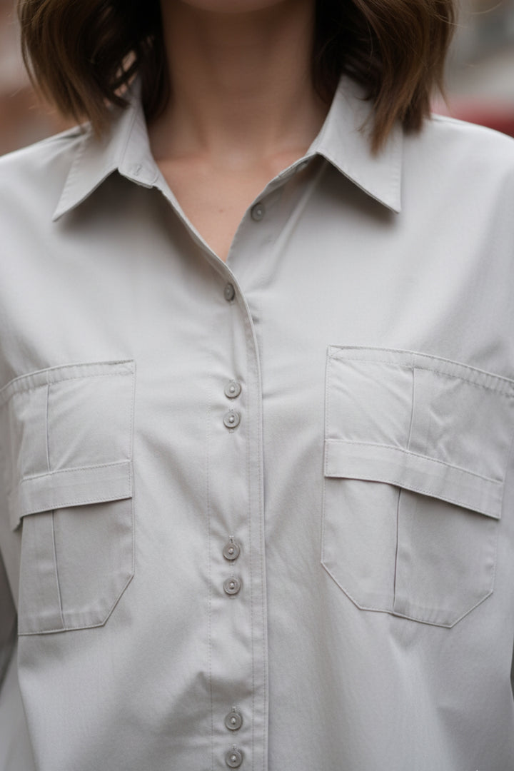 Neutral Shade Summer Shirt