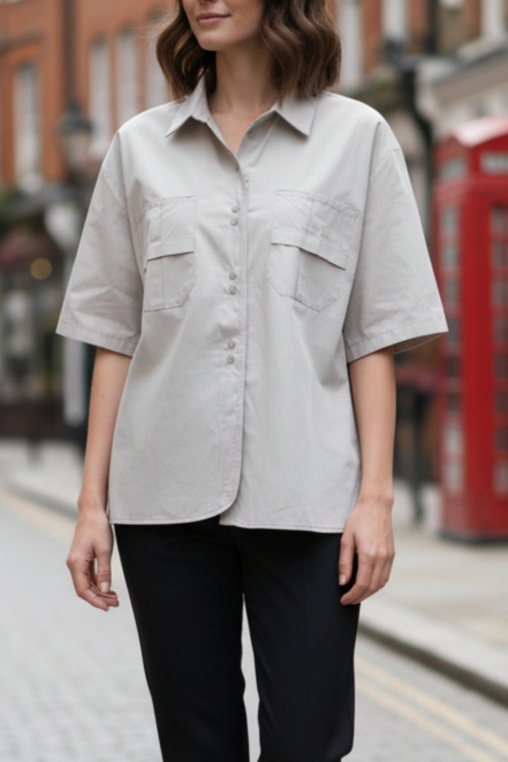 Neutral Shade Summer Shirt